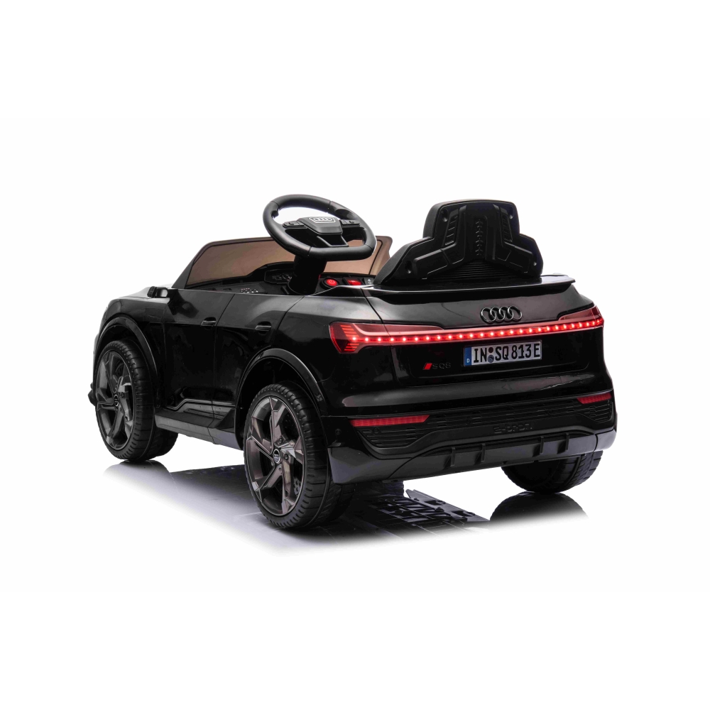 Elektromobilis Audi SQ8, Black-Elektromobiliai vaikams, Visureigiai-e-vaikas