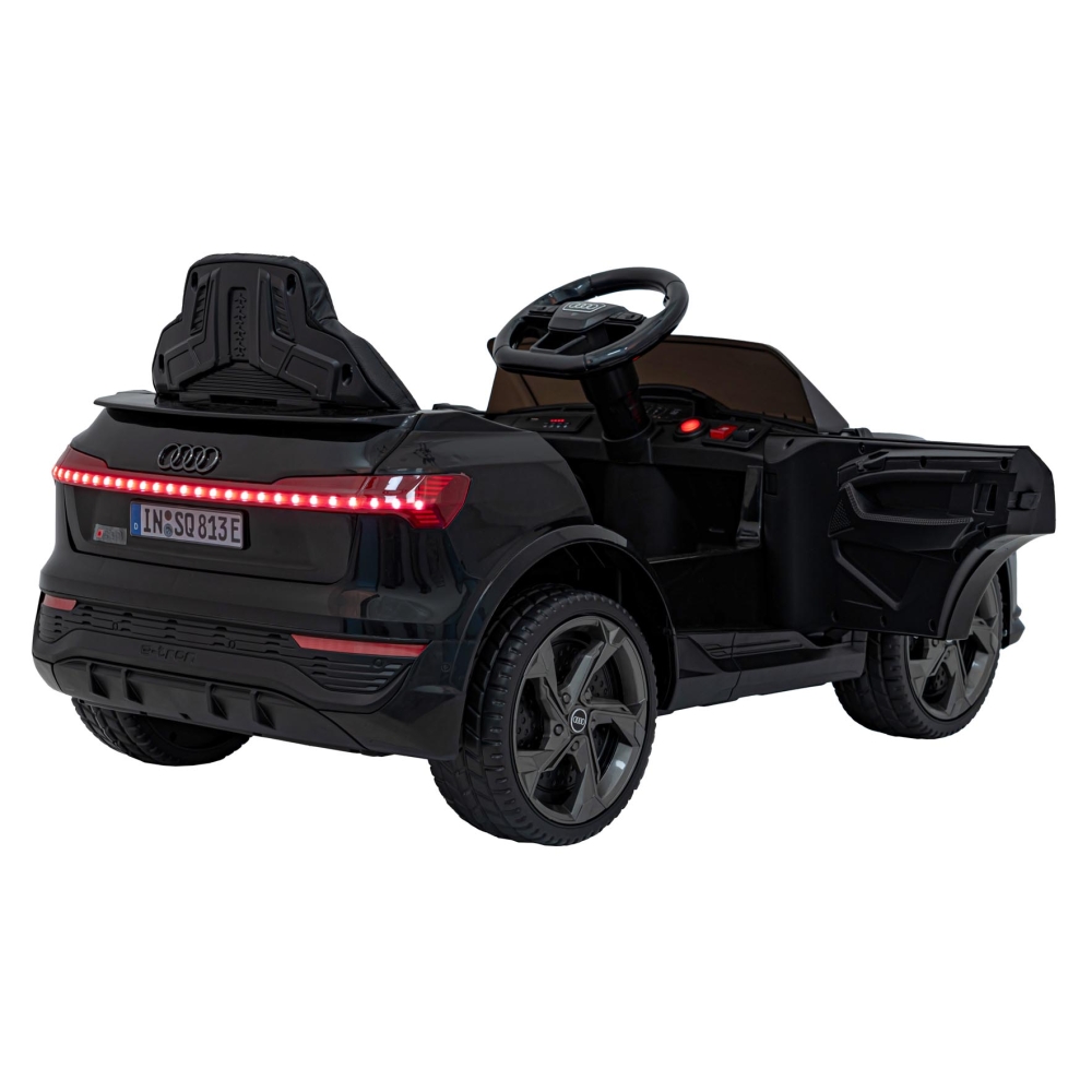 Elektromobilis Audi SQ8, Black-Elektromobiliai vaikams, Visureigiai-e-vaikas