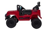 Elektromobilis CLIMBER, Red-Elektromobiliai vaikams, Visureigiai-e-vaikas