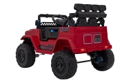 Elektromobilis CLIMBER, Red-Elektromobiliai vaikams, Visureigiai-e-vaikas