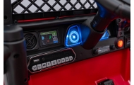 Elektromobilis CLIMBER, Red-Elektromobiliai vaikams, Visureigiai-e-vaikas