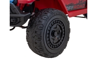 Elektromobilis CLIMBER, Red-Elektromobiliai vaikams, Visureigiai-e-vaikas