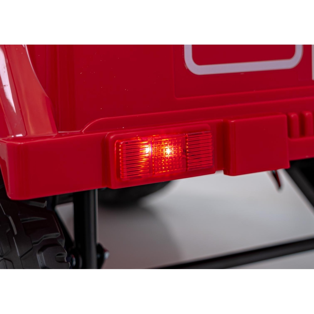 Elektromobilis CLIMBER, Red-Elektromobiliai vaikams, Visureigiai-e-vaikas