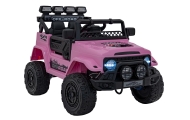 Elektromobilis CLIMBER, Pink-Elektromobiliai vaikams, Visureigiai-e-vaikas