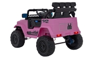 Elektromobilis CLIMBER, Pink-Elektromobiliai vaikams, Visureigiai-e-vaikas