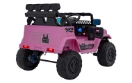 Elektromobilis CLIMBER, Pink-Elektromobiliai vaikams, Visureigiai-e-vaikas