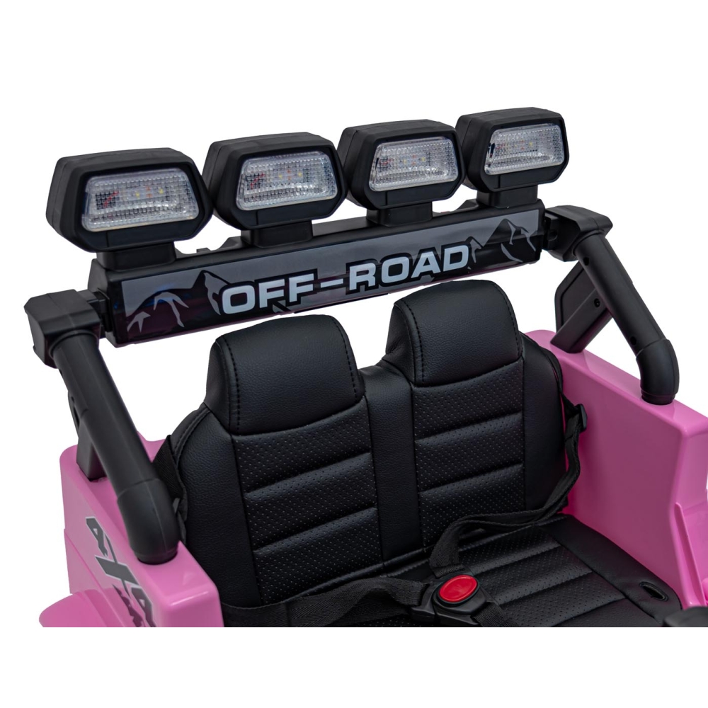 Elektromobilis CLIMBER, Pink-Elektromobiliai vaikams, Visureigiai-e-vaikas