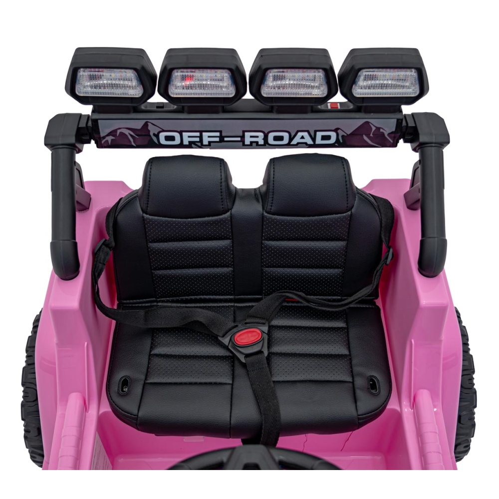 Elektromobilis CLIMBER, Pink-Elektromobiliai vaikams, Visureigiai-e-vaikas