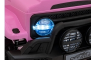Elektromobilis CLIMBER, Pink-Elektromobiliai vaikams, Visureigiai-e-vaikas