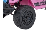 Elektromobilis CLIMBER, Pink-Elektromobiliai vaikams, Visureigiai-e-vaikas