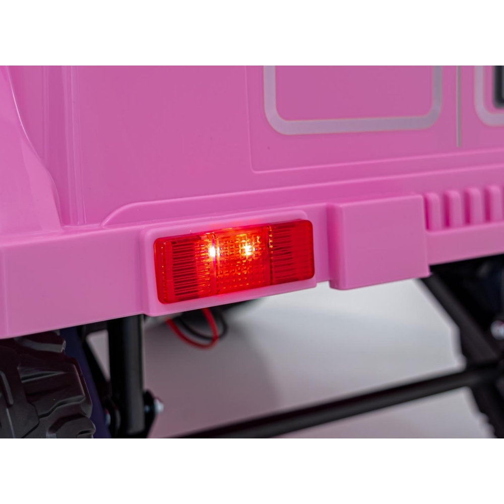 Elektromobilis CLIMBER, Pink-Elektromobiliai vaikams, Visureigiai-e-vaikas