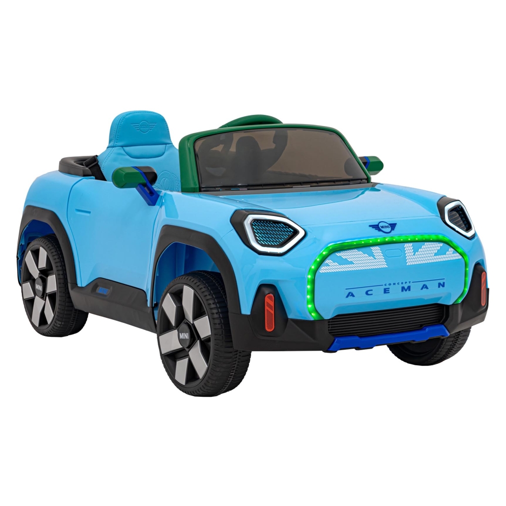 Elektromobilis Mini Concept Aceman, Blue-Elektromobiliai vaikams, Mašinos-e-vaikas