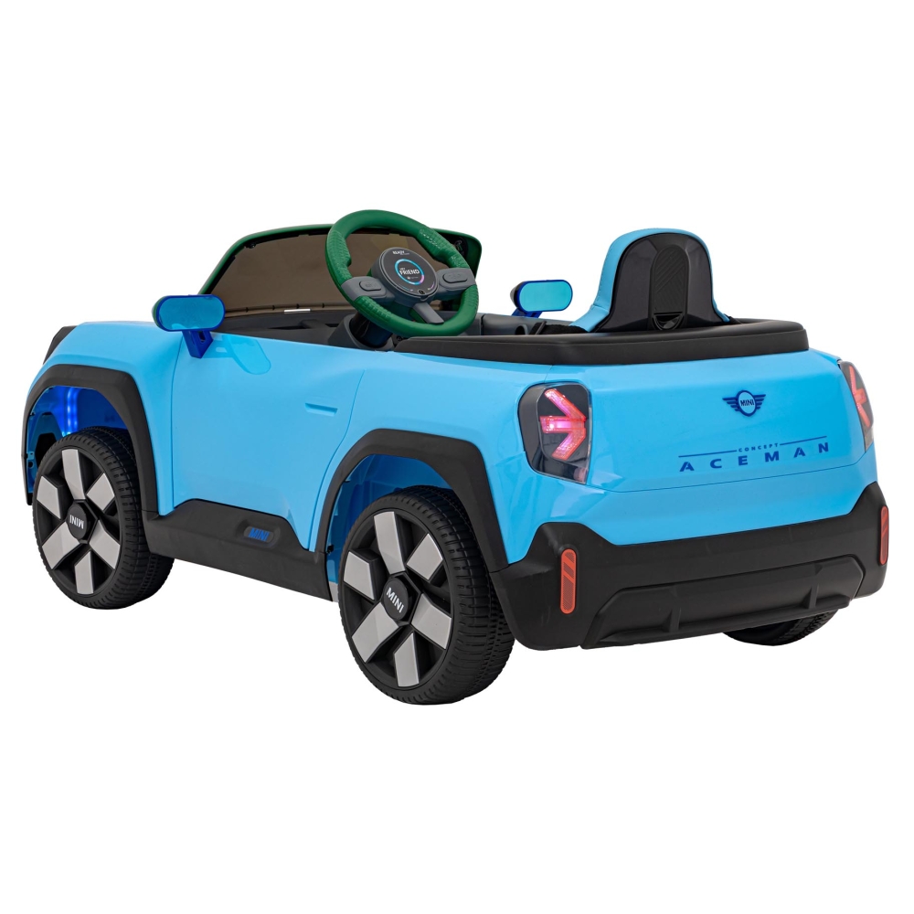 Elektromobilis Mini Concept Aceman, Blue-Elektromobiliai vaikams, Mašinos-e-vaikas