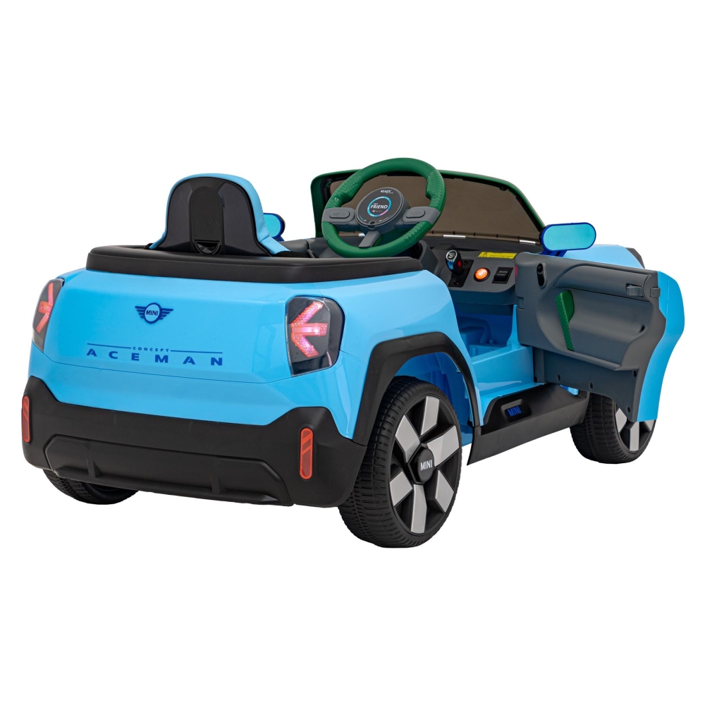 Elektromobilis Mini Concept Aceman, Blue-Elektromobiliai vaikams, Mašinos-e-vaikas