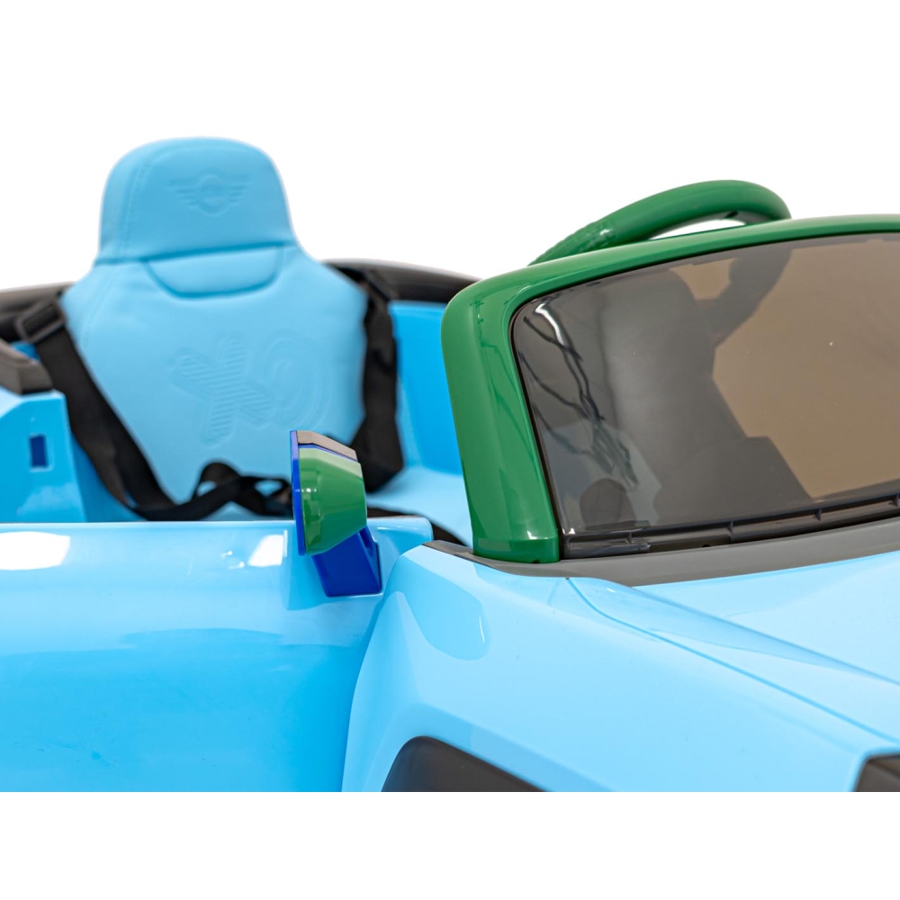 Elektromobilis Mini Concept Aceman, Blue-Elektromobiliai vaikams, Mašinos-e-vaikas