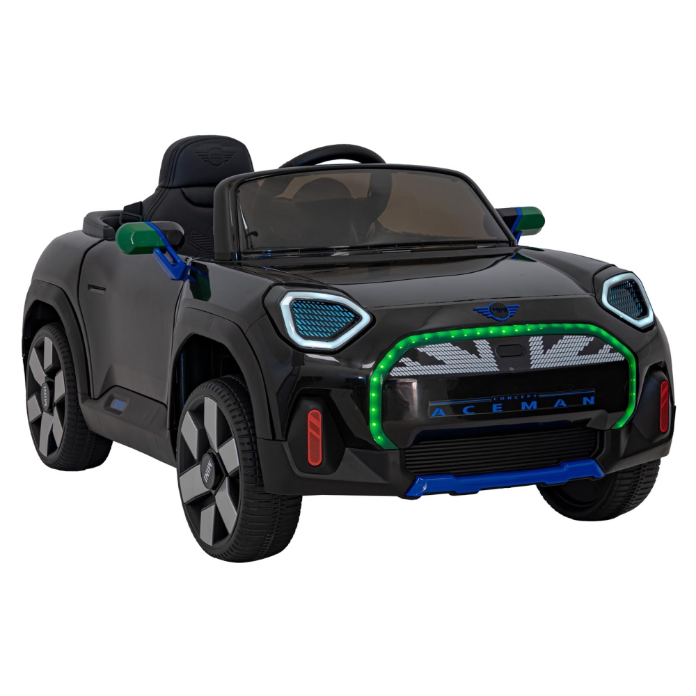 Elektromobilis Mini Concept Aceman, Black-Elektromobiliai vaikams, Mašinos-e-vaikas
