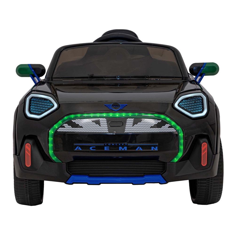 Elektromobilis Mini Concept Aceman, Black-Elektromobiliai vaikams, Mašinos-e-vaikas