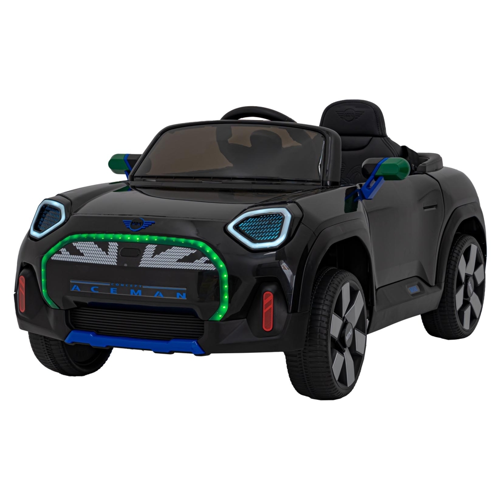 Elektromobilis Mini Concept Aceman, Black-Elektromobiliai vaikams, Mašinos-e-vaikas