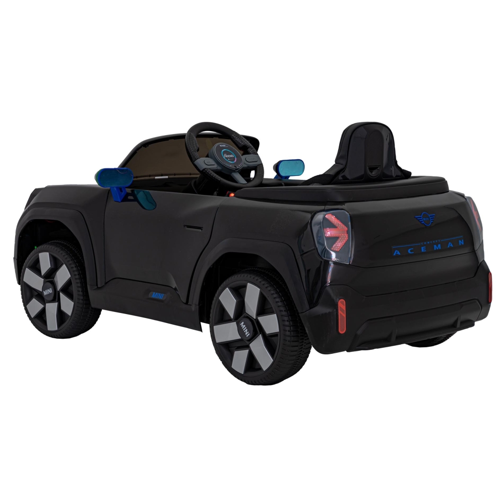Elektromobilis Mini Concept Aceman, Black-Elektromobiliai vaikams, Mašinos-e-vaikas