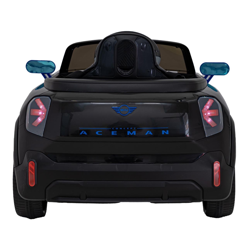 Elektromobilis Mini Concept Aceman, Black-Elektromobiliai vaikams, Mašinos-e-vaikas