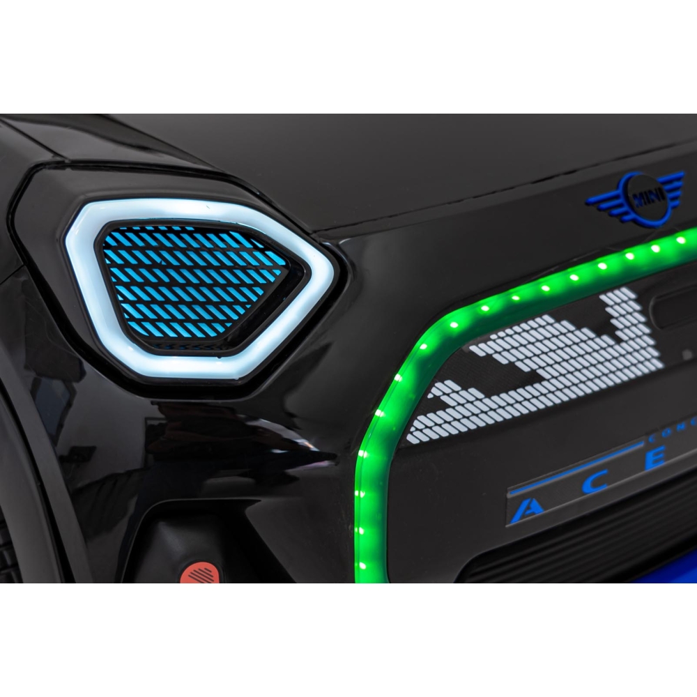 Elektromobilis Mini Concept Aceman, Black-Elektromobiliai vaikams, Mašinos-e-vaikas