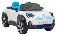 Elektromobilis Mini Concept Aceman, White-Elektromobiliai vaikams, Mašinos-e-vaikas