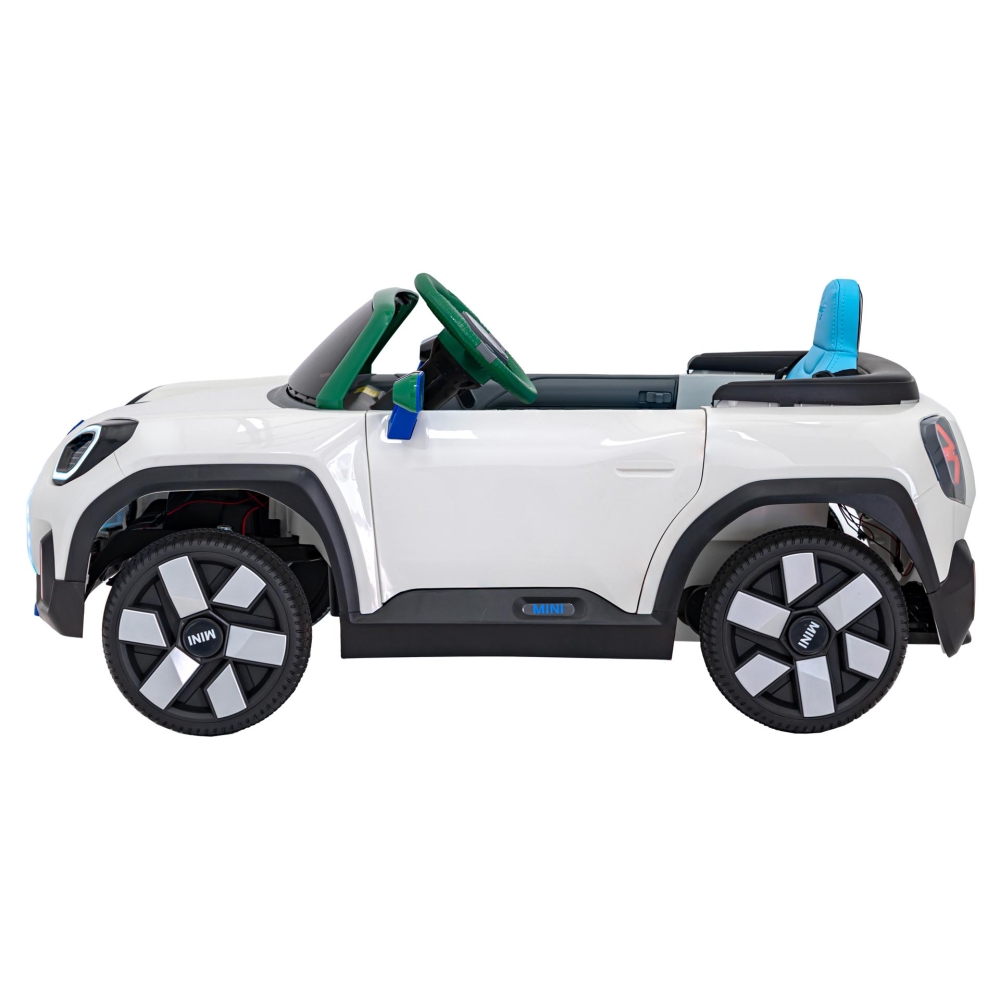 Elektromobilis Mini Concept Aceman, White-Elektromobiliai vaikams, Mašinos-e-vaikas