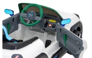 Elektromobilis Mini Concept Aceman, White-Elektromobiliai vaikams, Mašinos-e-vaikas