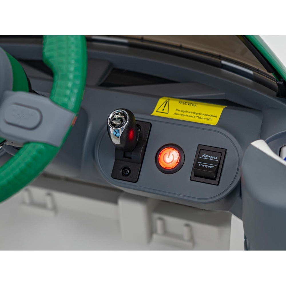 Elektromobilis Mini Concept Aceman, White-Elektromobiliai vaikams, Mašinos-e-vaikas