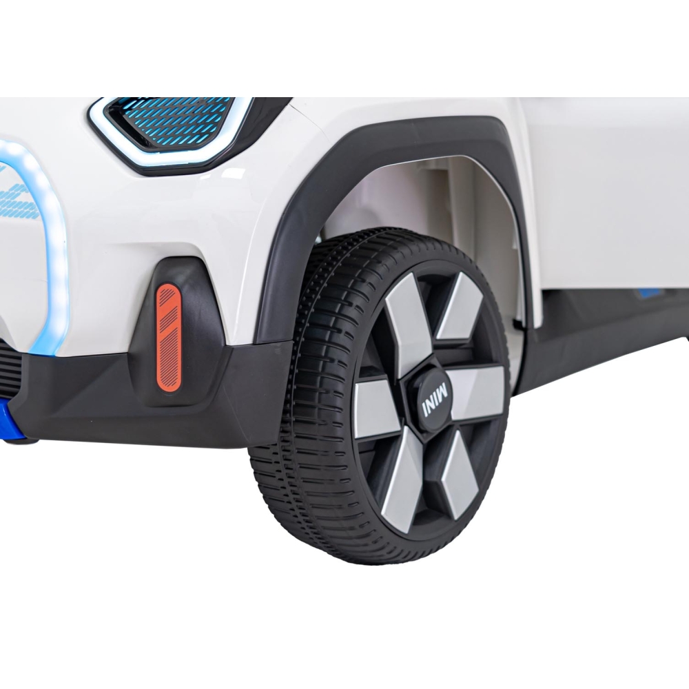 Elektromobilis Mini Concept Aceman, White-Elektromobiliai vaikams, Mašinos-e-vaikas