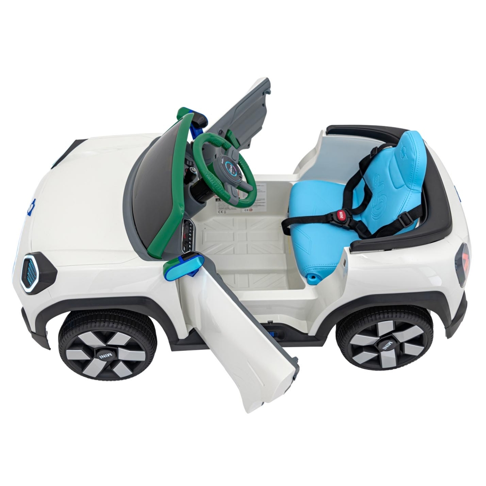 Elektromobilis Mini Concept Aceman, White-Elektromobiliai vaikams, Mašinos-e-vaikas