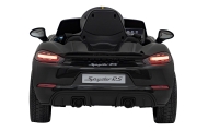 Elektromobilis Porsche Spyder RS 718, Black-Elektromobiliai vaikams, Mašinos-e-vaikas