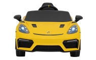 Elektromobilis Porsche Spyder RS 718, Yellow-Elektromobiliai vaikams, Mašinos-e-vaikas