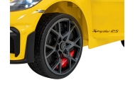 Elektromobilis Porsche Spyder RS 718, Yellow-Elektromobiliai vaikams, Mašinos-e-vaikas
