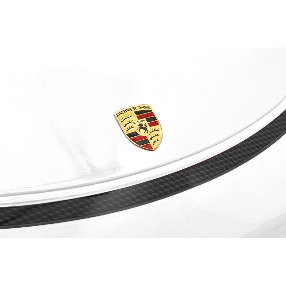 Elektromobilis Porsche 718, lakuotas baltas-Elektromobiliai vaikams, Mašinos-e-vaikas