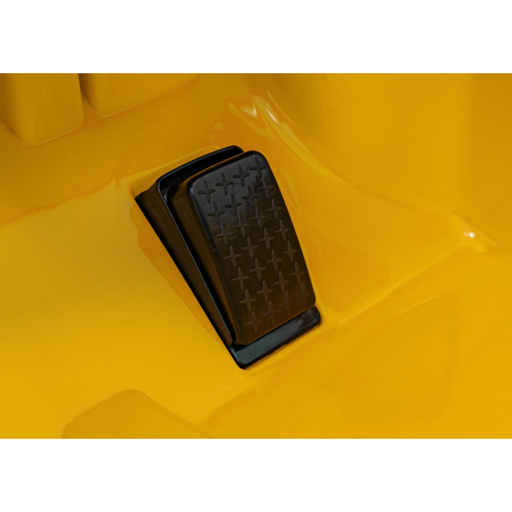 Elektromobilis Porsche 718, lakuotas geltonas-Elektromobiliai vaikams, Mašinos-e-vaikas