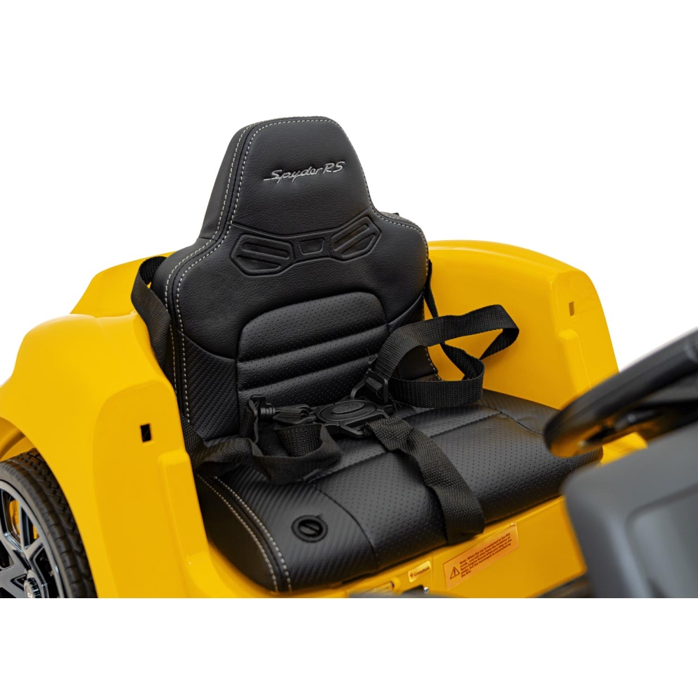 Elektromobilis Porsche 718, lakuotas geltonas-Elektromobiliai vaikams, Mašinos-e-vaikas
