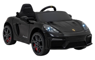 Elektromobilis Porsche 718 MP4, Black-Elektromobiliai vaikams, Mašinos-e-vaikas