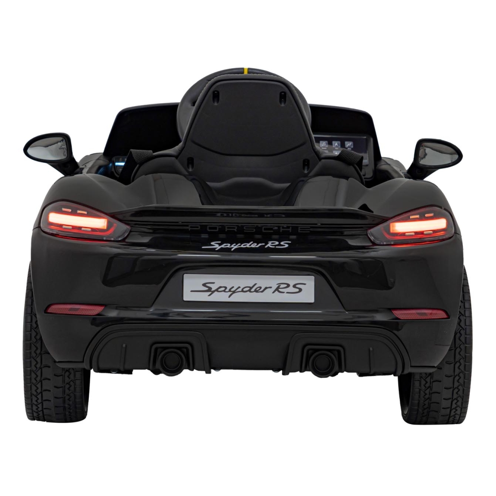 Elektromobilis Porsche 718 MP4, Black-Elektromobiliai vaikams, Mašinos-e-vaikas