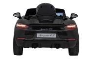 Elektromobilis Porsche 718 MP4, Black-Elektromobiliai vaikams, Mašinos-e-vaikas