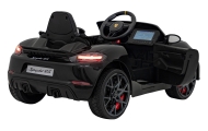 Elektromobilis Porsche 718 MP4, Black-Elektromobiliai vaikams, Mašinos-e-vaikas