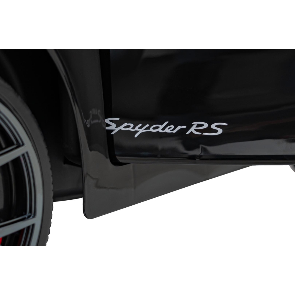 Elektromobilis Porsche 718 MP4, Black-Elektromobiliai vaikams, Mašinos-e-vaikas