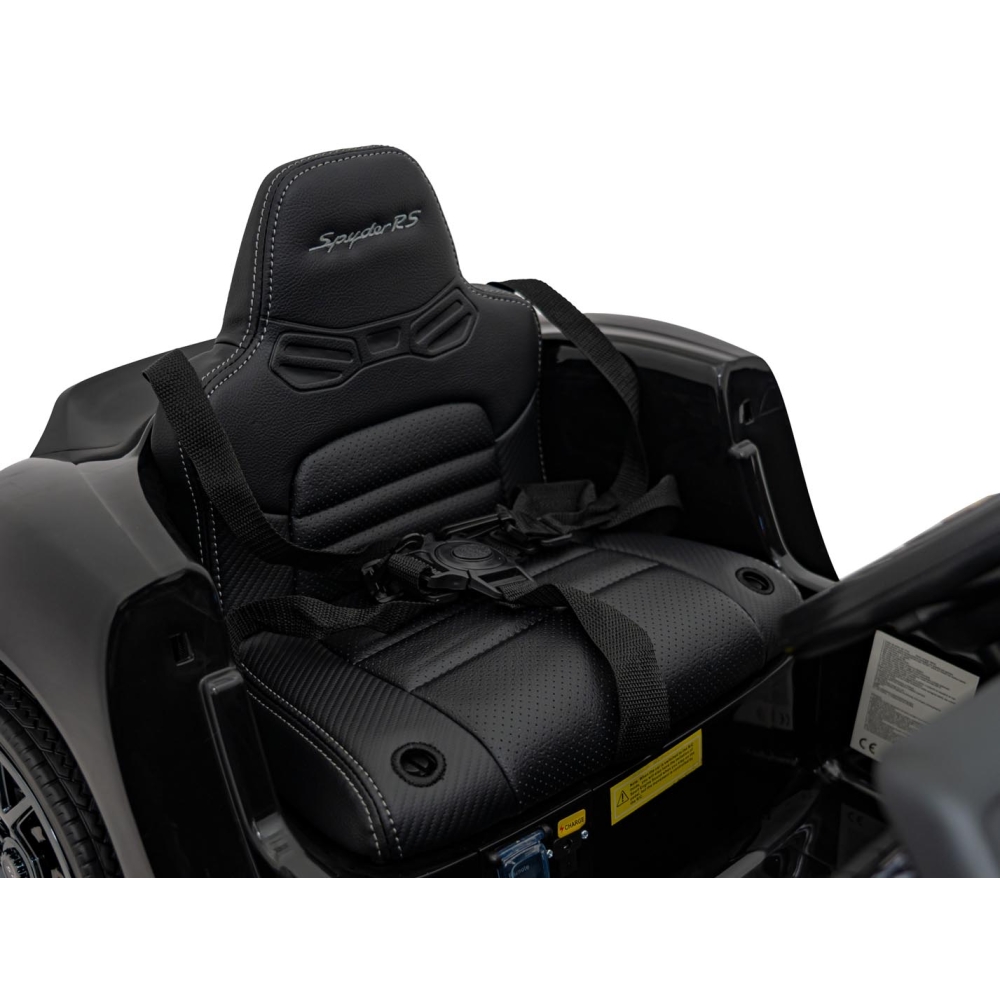 Elektromobilis Porsche 718 MP4, Black-Elektromobiliai vaikams, Mašinos-e-vaikas