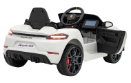 Pojazd Porsche 718 Biały MP4