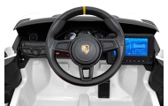 Elektromobilis Porsche 718 MP4, White-Elektromobiliai vaikams, Mašinos-e-vaikas