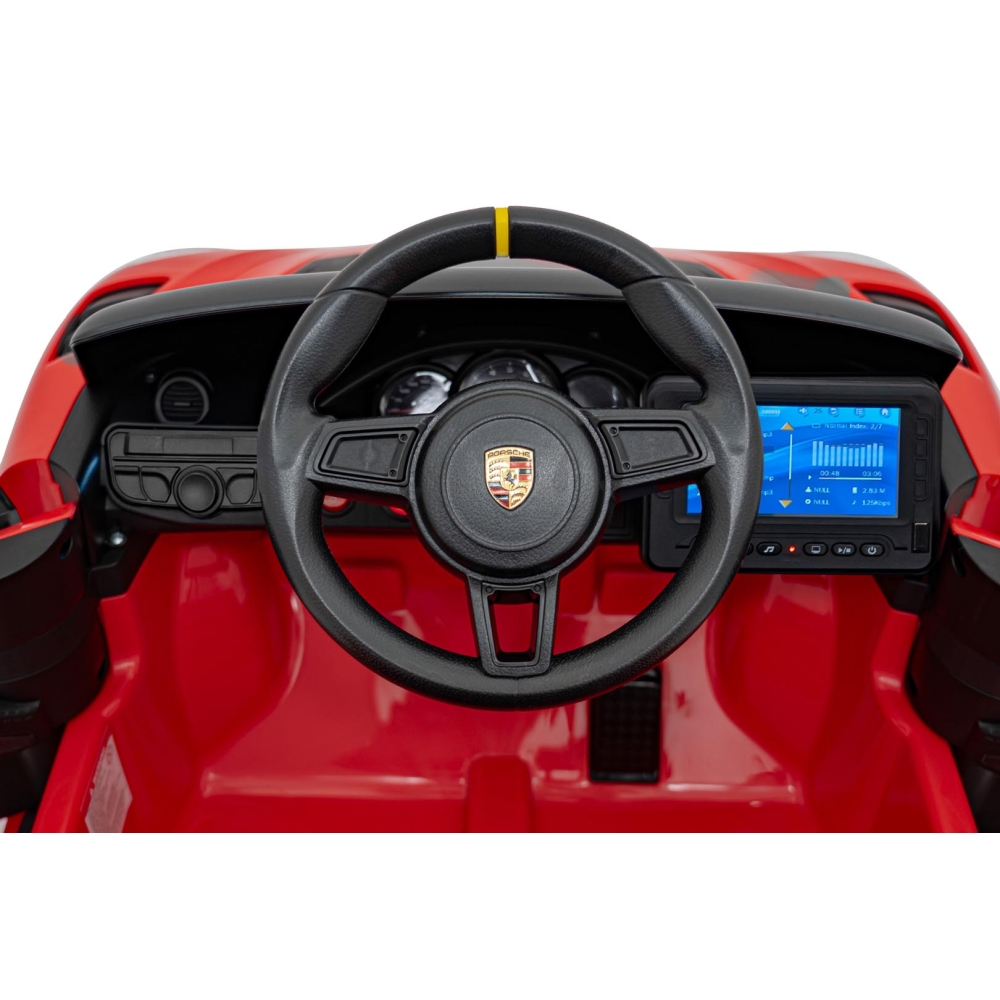 Elektromobilis Porsche 718 MP4, Red-Elektromobiliai vaikams, Mašinos-e-vaikas