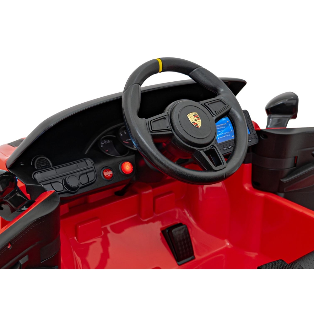 Elektromobilis Porsche 718 MP4, Red-Elektromobiliai vaikams, Mašinos-e-vaikas