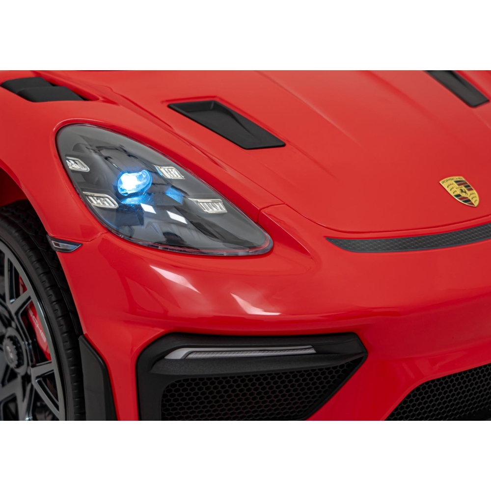 Elektromobilis Porsche 718 MP4, Red-Elektromobiliai vaikams, Mašinos-e-vaikas