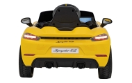 Pojazd Porsche 718 Żółty MP4