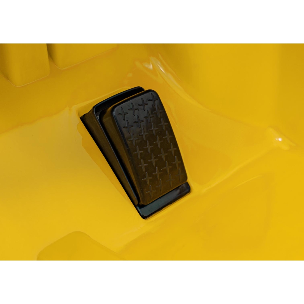 Elektromobilis Porsche 718 MP4, Yellow-Elektromobiliai vaikams, Mašinos-e-vaikas